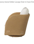 Essence Swivel Glider Lounge Chair Wicker Furniture - LOOMLAN - Lloyd Flanders - Outdoor Lounge Chairs