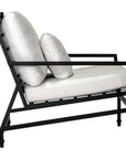 Seasonal Living Eterna Black Sand Matte Patio Lounge Chair