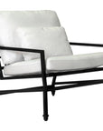 Seasonal Living Eterna Black Sand Matte Patio Lounge Chair