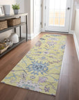 LOOMLAN Rugs Eugene Gold Washable Indoor-Outdoor Rug