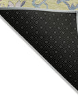 LOOMLAN Rugs Eugene Gold Washable Indoor-Outdoor Rug