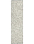 LOOMLAN Rugs Evalora Beige Washable Indoor-Outdoor Rug