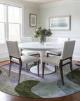 LOOMLAN Rugs Evan Olive Washable Indoor-Outdoor Rug