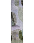 LOOMLAN Rugs Evan Olive Washable Indoor-Outdoor Rug