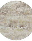 LOOMLAN Rugs Evandra Ivory Washable Indoor-Outdoor Rug