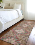 LOOMLAN Rugs Evynne Brown Washable Indoor-Outdoor Rug