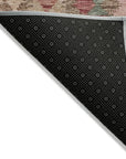 LOOMLAN Rugs Evynne Brown Washable Indoor-Outdoor Rug