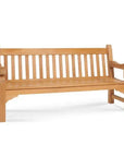 Exbury 3 - Person Teak Outdoor Bench - LOOMLAN - HiTeak - Outdoor Benches