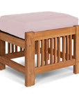 Summer Teak Outdoor Ottoman Sunbrella Cushions -- view 12