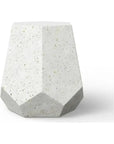 Faceted Fiber - Reinforced Concrete Outdoor Stool - LOOMLAN - Urbia - Garden Stools