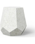 Faceted Fiber - Reinforced Concrete Outdoor Stool - LOOMLAN - Urbia - Garden Stools