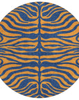LOOMLAN Rugs Fernelle Blue Washable Indoor-Outdoor Rug
