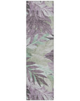 LOOMLAN Rugs Filone Purple Washable Indoor-Outdoor Rug
