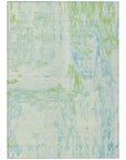 LOOMLAN Rugs Floraé Green Washable Indoor-Outdoor Rug