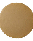 Seasonal Living Flute Ceramic Round Patio Accent Table