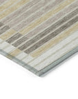 LOOMLAN Rugs Formelle Ivory Washable Indoor-Outdoor Rug