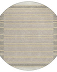 LOOMLAN Rugs Formelle Ivory Washable Indoor-Outdoor Rug