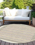 LOOMLAN Rugs Formelle Ivory Washable Indoor-Outdoor Rug