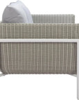 Frais Gray Loveseat - LOOMLAN - Zuo Modern - Outdoor Sofas & Loveseats