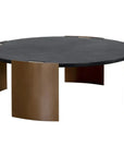 SUNPAN Gallus Concrete Outdoor Round Coffee Table