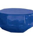 Seasonal Living Geo Coffee Table - Navy Blue Outdoor Coffee Table