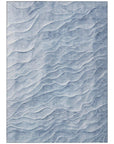 LOOMLAN Rugs Geodari Blue Washable Indoor-Outdoor Rug