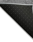 LOOMLAN Rugs Glenra Gray Washable Indoor-Outdoor Rug