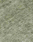LOOMLAN Rugs Glenra Green Washable Indoor-Outdoor Rug