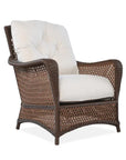 Grand Traverse 3Pc Set Lounge Chair Table & Ottoman - LOOMLAN - Lloyd Flanders - Outdoor Lounge Sets
