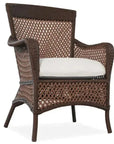 Lloyd Flanders Grand Traverse Outdoor Dining Armchair Sunbrella