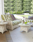 Lloyd Flanders Grand Traverse Outdoor Oval Cocktail Table