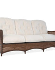 Grand Traverse Patio Deep Sofa Sunbrella Cushions - LOOMLAN - Lloyd Flanders - Outdoor Sofas & Loveseats