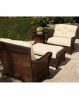 Lloyd Flanders Grand Traverse Patio Lounge Chair & A Half Sunbrella