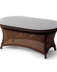 Lloyd Flanders Grand Traverse Patio Loveseat Glider Set Tables