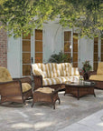 Lloyd Flanders Grand Traverse Patio Ottoman Outdoor Furniture