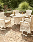 Grand Traverse Swivel Glider Lounge Chair Sunbrella - LOOMLAN - Lloyd Flanders - Outdoor Lounge Chairs