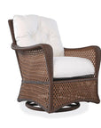 Grand Traverse Swivel Glider Lounge Chair Sunbrella - LOOMLAN - Lloyd Flanders - Outdoor Lounge Chairs