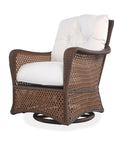 Grand Traverse Swivel Glider Lounge Chair Sunbrella - LOOMLAN - Lloyd Flanders - Outdoor Lounge Chairs