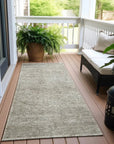 LOOMLAN Rugs Halora Ivory Washable Indoor-Outdoor Rug