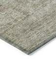 LOOMLAN Rugs Halora Ivory Washable Indoor-Outdoor Rug