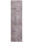 LOOMLAN Rugs Halora Purple Washable Indoor-Outdoor Rug