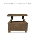 Hamptons Outdoor Wicker 2 Lounge Chair Set Ottomans - LOOMLAN - Lloyd Flanders - Outdoor Lounge Sets