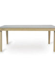 Hamptons Outdoor Wicker 72" Rectangular Dining Table - LOOMLAN - Lloyd Flanders - Outdoor Dining Tables