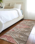 LOOMLAN Rugs Harmony Brown Washable Indoor-Outdoor Rug