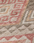 LOOMLAN Rugs Harmony Brown Washable Indoor-Outdoor Rug
