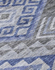 Harmony Pewter Washable Indoor - Outdoor Rug - LOOMLAN - LOOMLAN Rugs - Outdoor Rugs