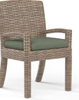 Havana Sunbrella Outdoor Dining Armchair 2PC - LOOMLAN - Sunset West - Outdoor Dining Chairs
