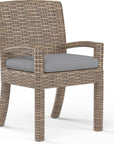 Havana Sunbrella Outdoor Dining Armchair 2PC - LOOMLAN - Sunset West - Outdoor Dining Chairs