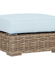 Havana Sunbrella Outdoor Ottoman - LOOMLAN - Sunset West - Outdoor Ottomans