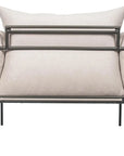 Seasonal Living Hebrides Lounge Chair - Carrion Wheat Outdoor
